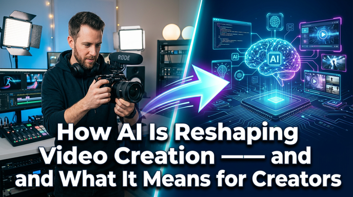 How AI Is Reshaping Video Creation — and What It Means for Creators